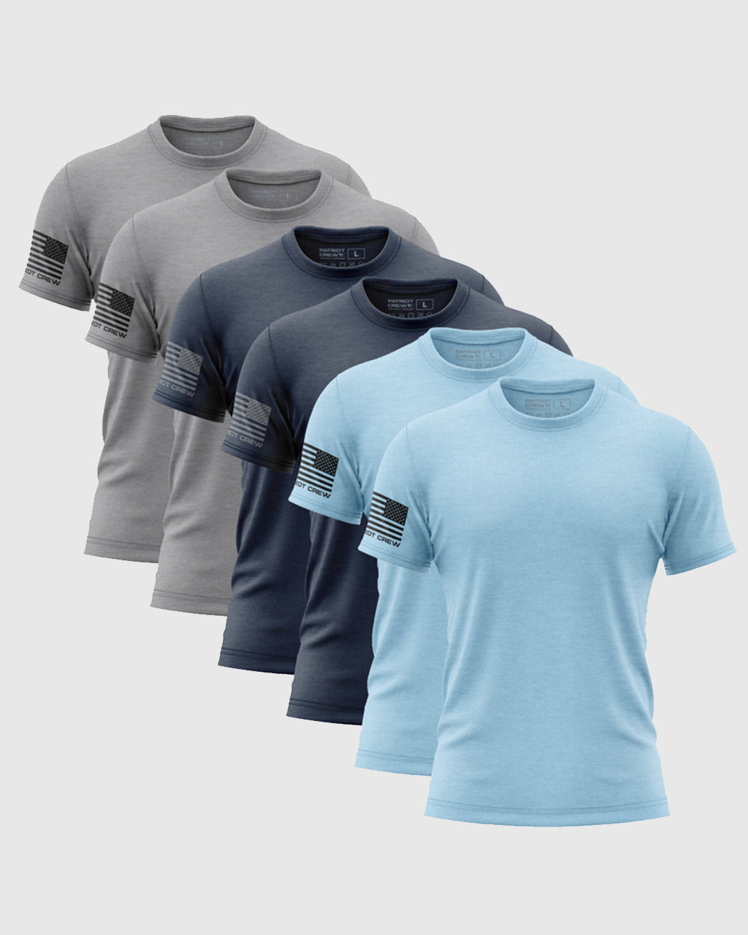 "Blues" Flag T-Shirt (6 Pack)