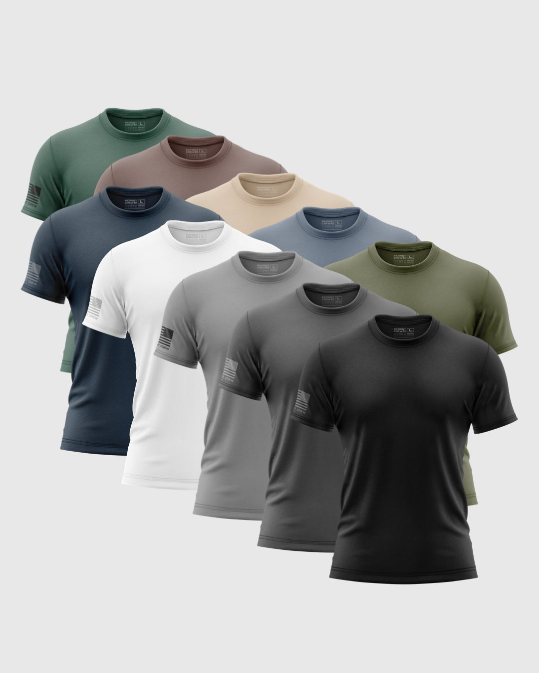 "Essentials" Flag T-Shirt (10 Pack)