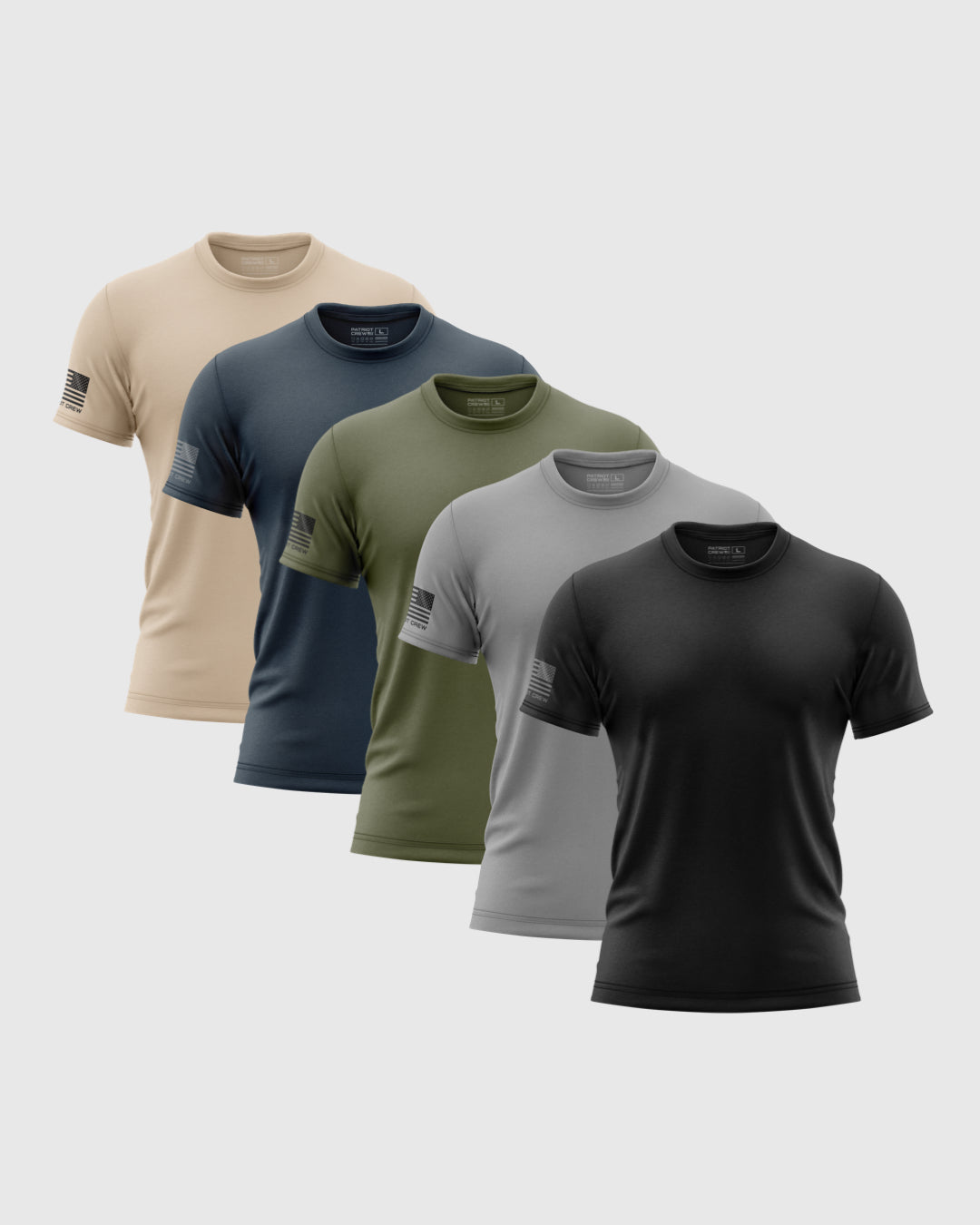 "Essentials" Tall Flag T-Shirt (5 Pack)