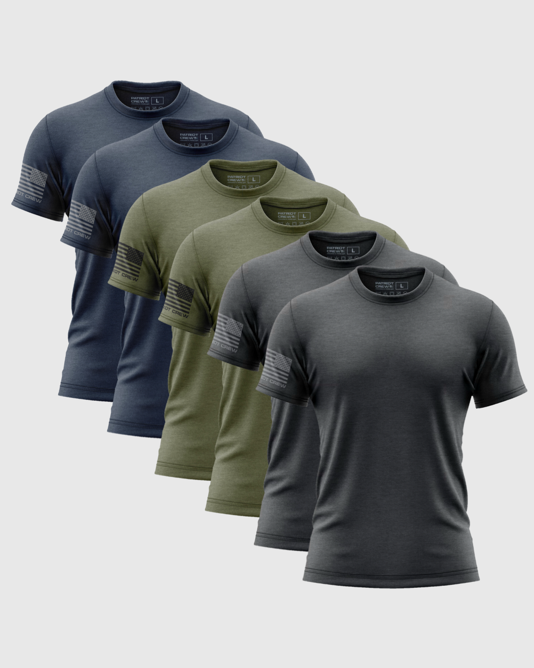 "Foundation" Flag T-Shirt (6 Pack)