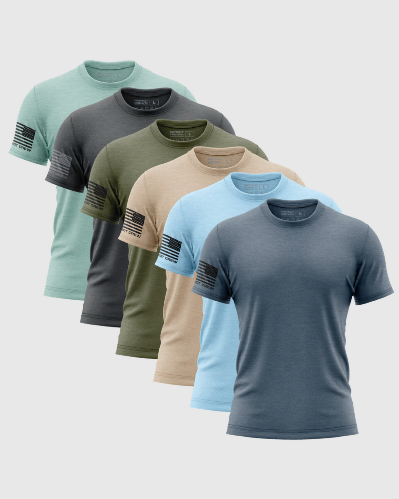 "Summer" Flag T-Shirt (6 Pack)