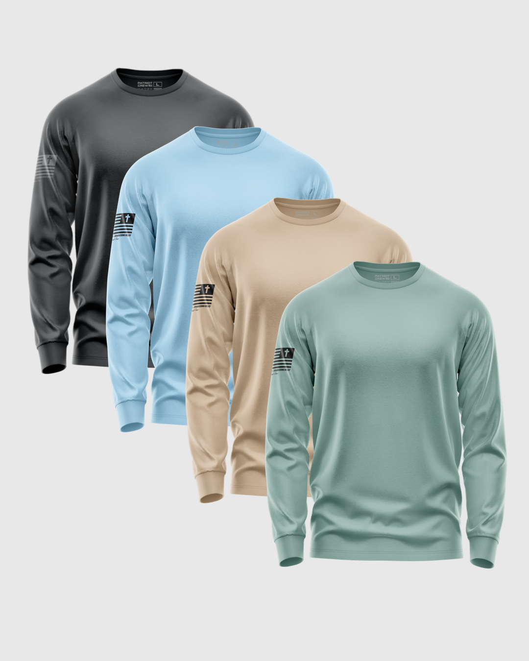 "Faith" Long-Sleeve T-Shirt (4 Pack)