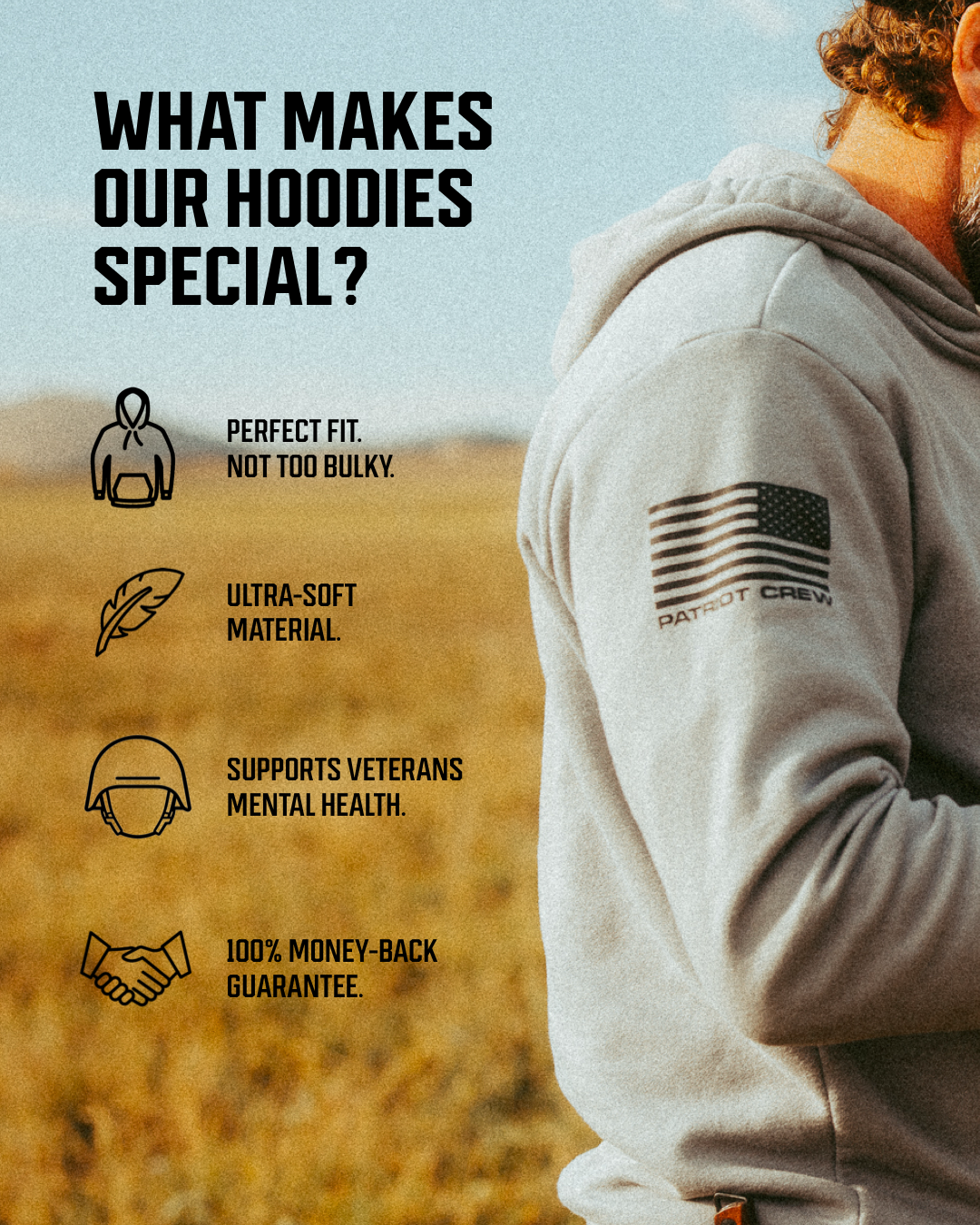 "Essentials" Midweight Hoodie (3 Pack)