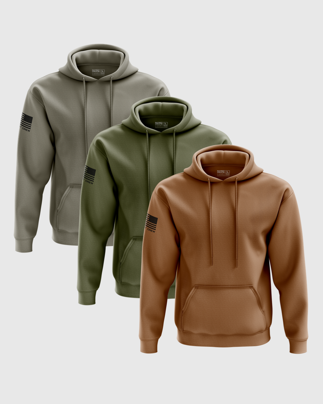 Mil-Tec Tactical Sweatshirt With Zipper – Coyote Brown, XL, Arm Pockets & Fleece Lining (60% Cotton, 40% Polyester)
