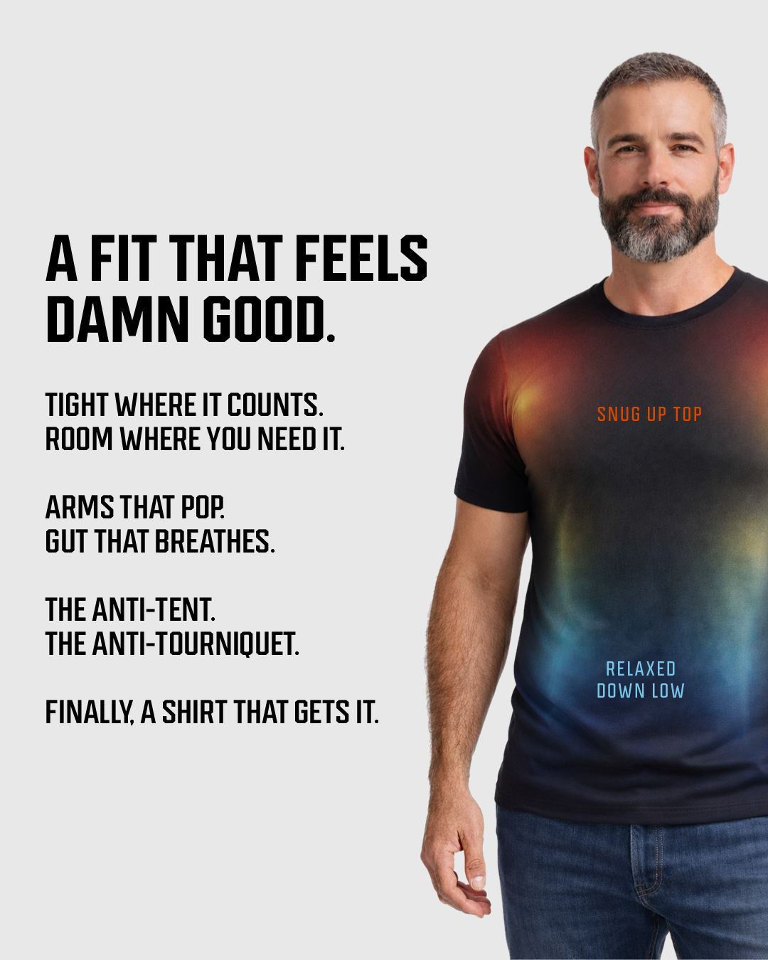 "Essentials" Tall Flag T-Shirt (3 Pack)