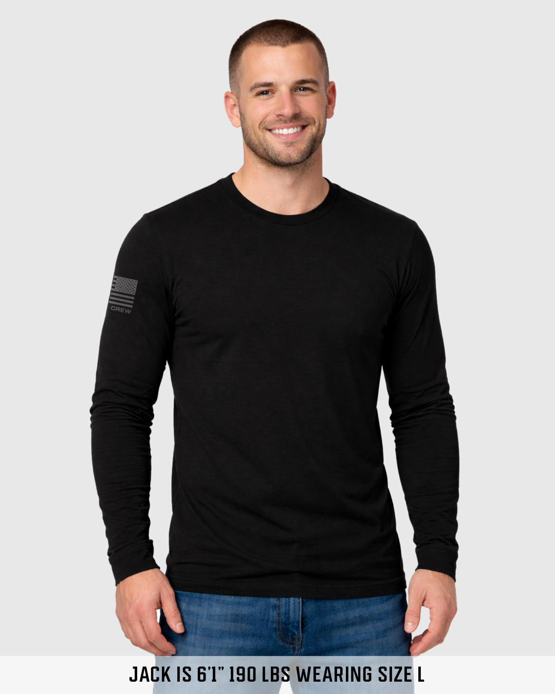 "Safety Orange" Long-Sleeve T-Shirt (4 Pack)