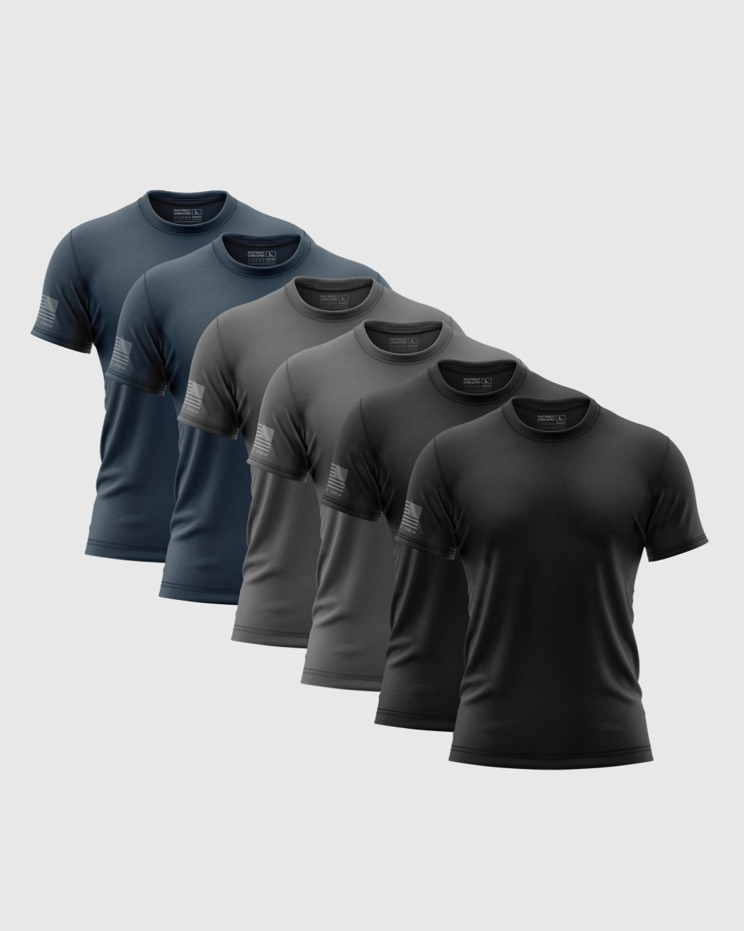 "Midnight" Flag T-Shirt (6 Pack)