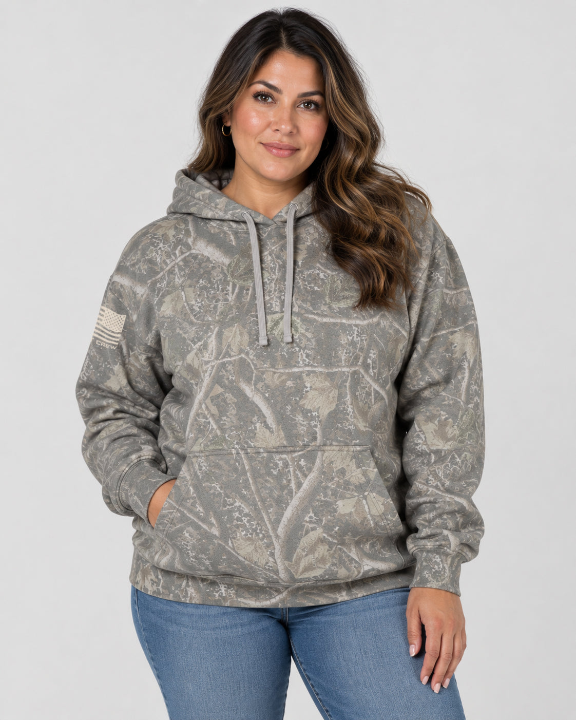 Heavyweight Camo Hoodie