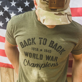 Back To Back World War Champions T-Shirt