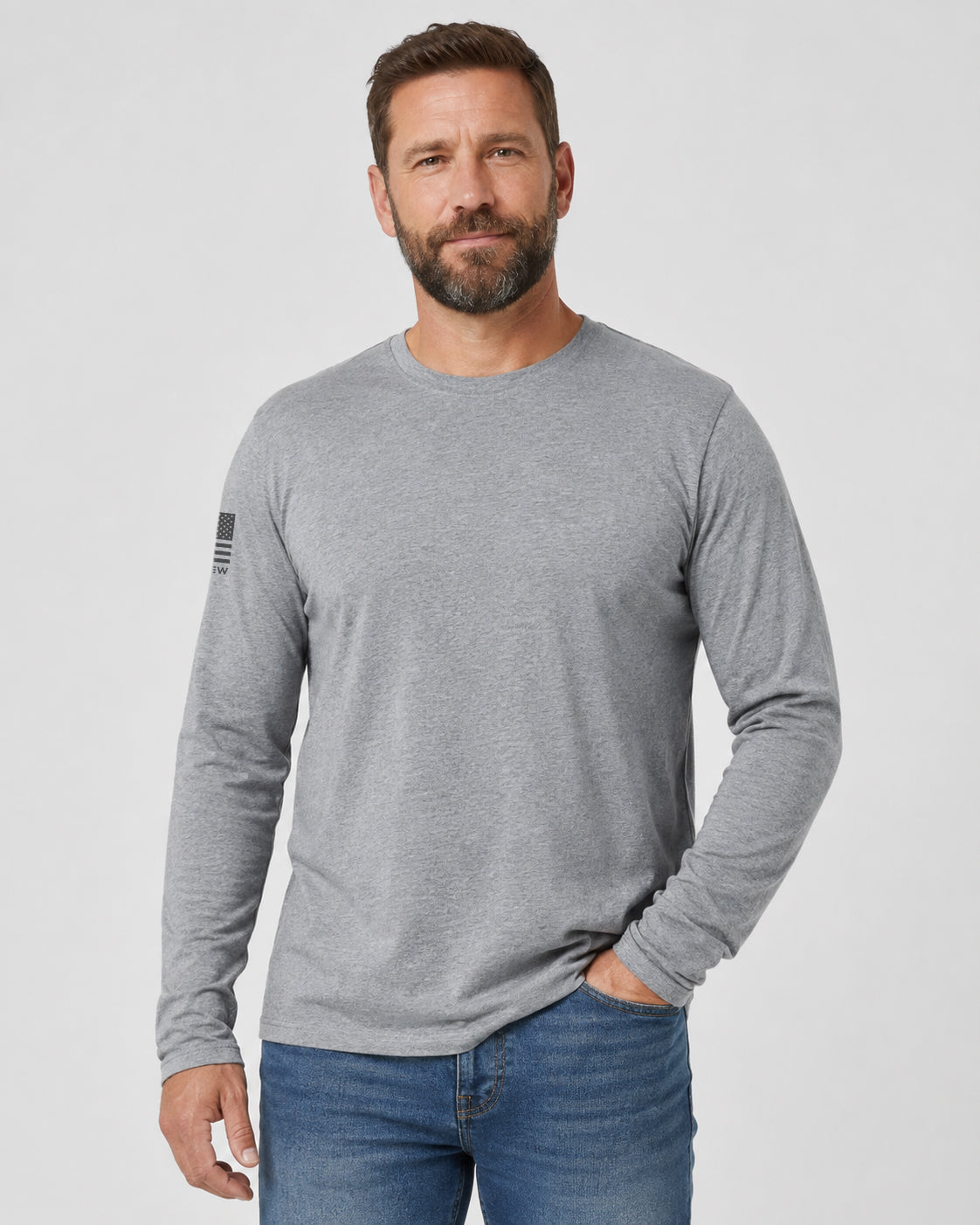 "Essentials" Flag Long Sleeve 4-Pack
