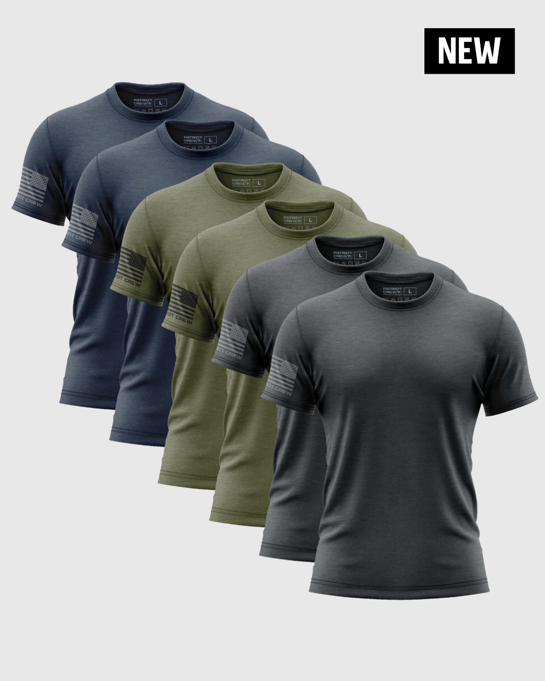 "Foundation" Flag T-Shirt (6 Pack)