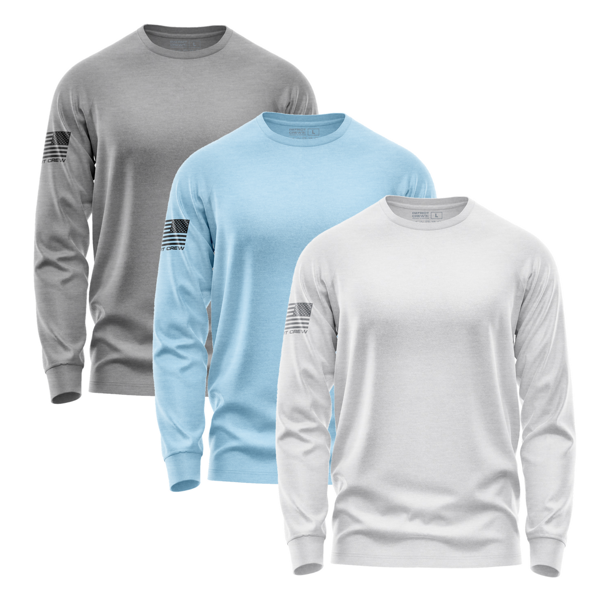 Winter Hues Long-Sleeve T-Shirt (3 Pack)