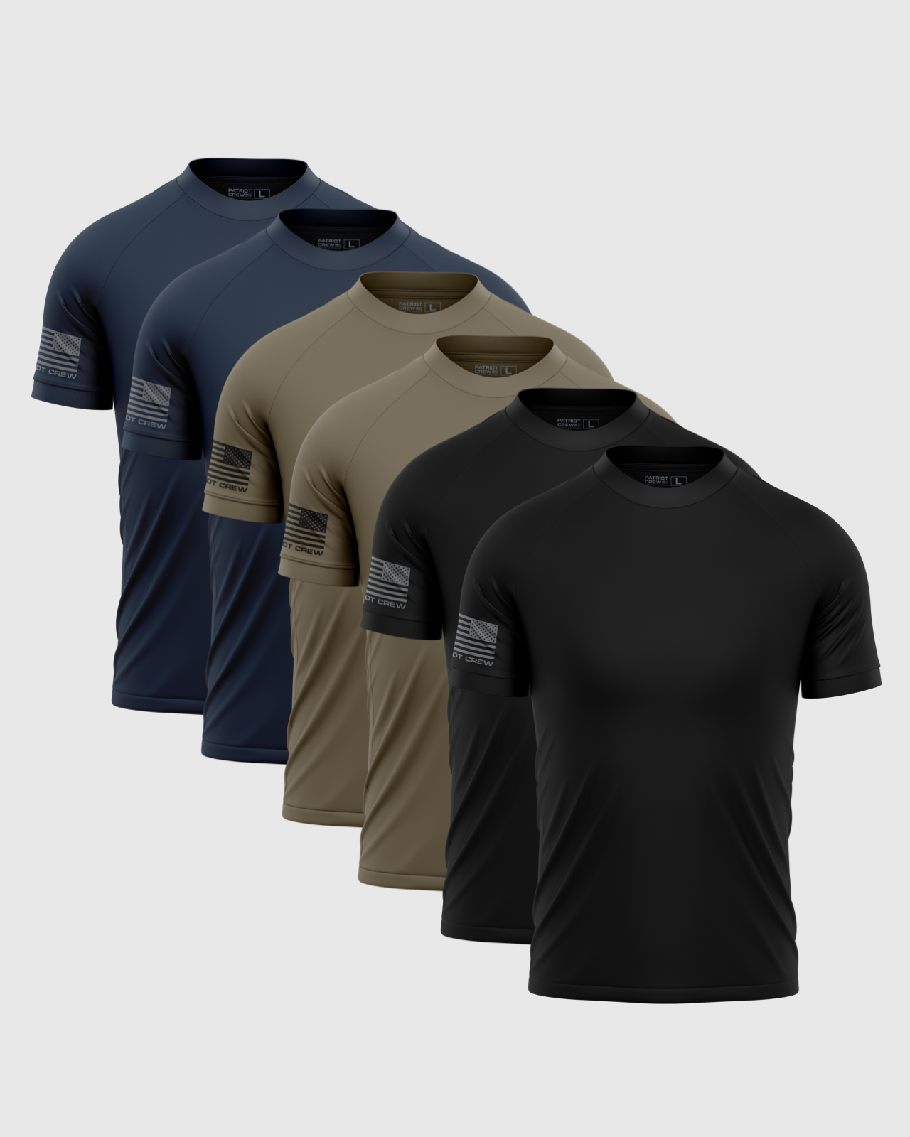 Performance Flag T-Shirt (6 Pack)