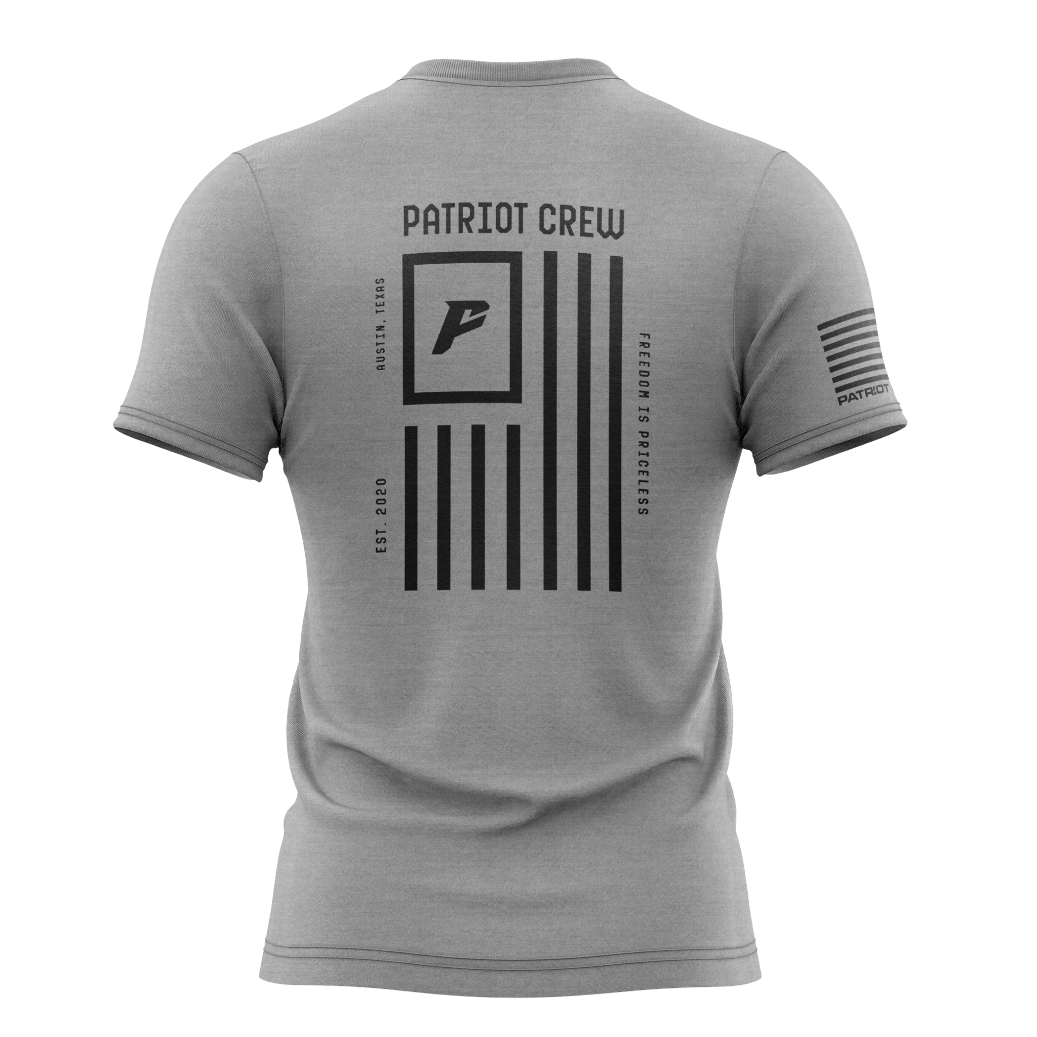 Patriot Crew Crest Flag T-Shirt