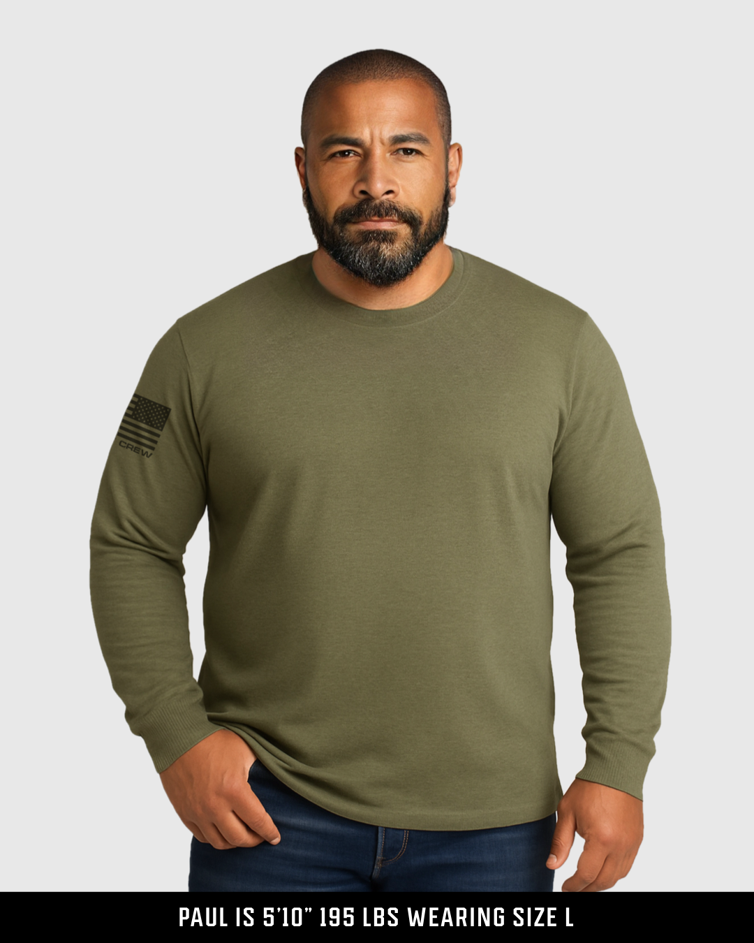 "Essentials" Long-Sleeve T-Shirt (4 Pack)