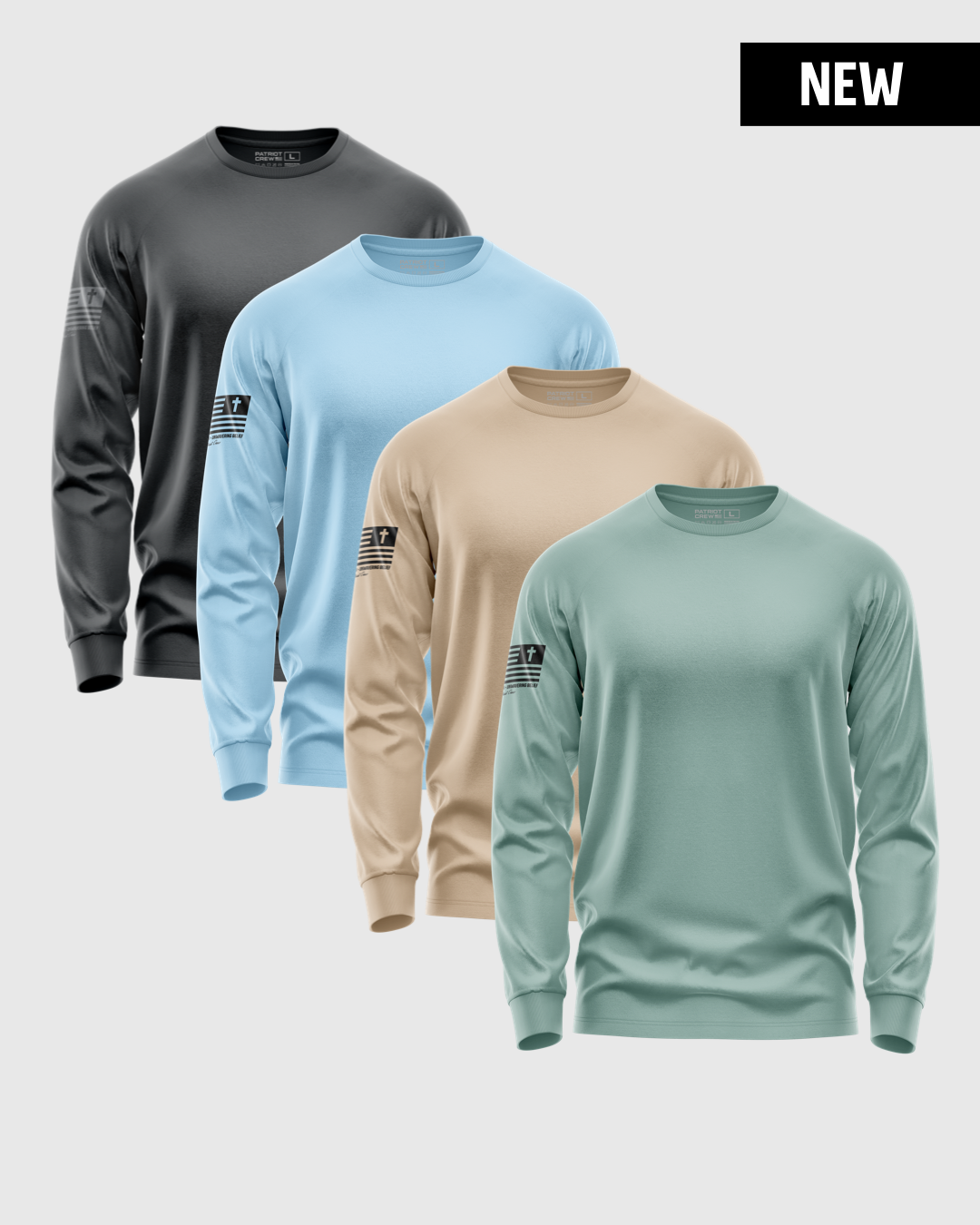 "Faith" Long-Sleeve T-Shirt (4 Pack)