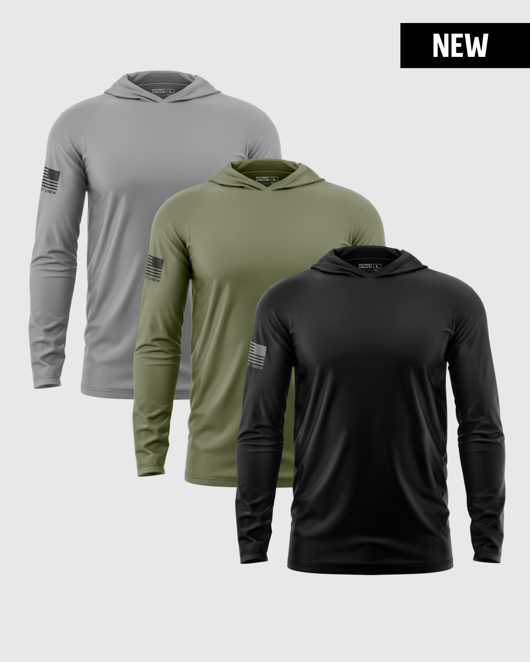 "Essentials" Lightweight Hoodie (3 Pack)