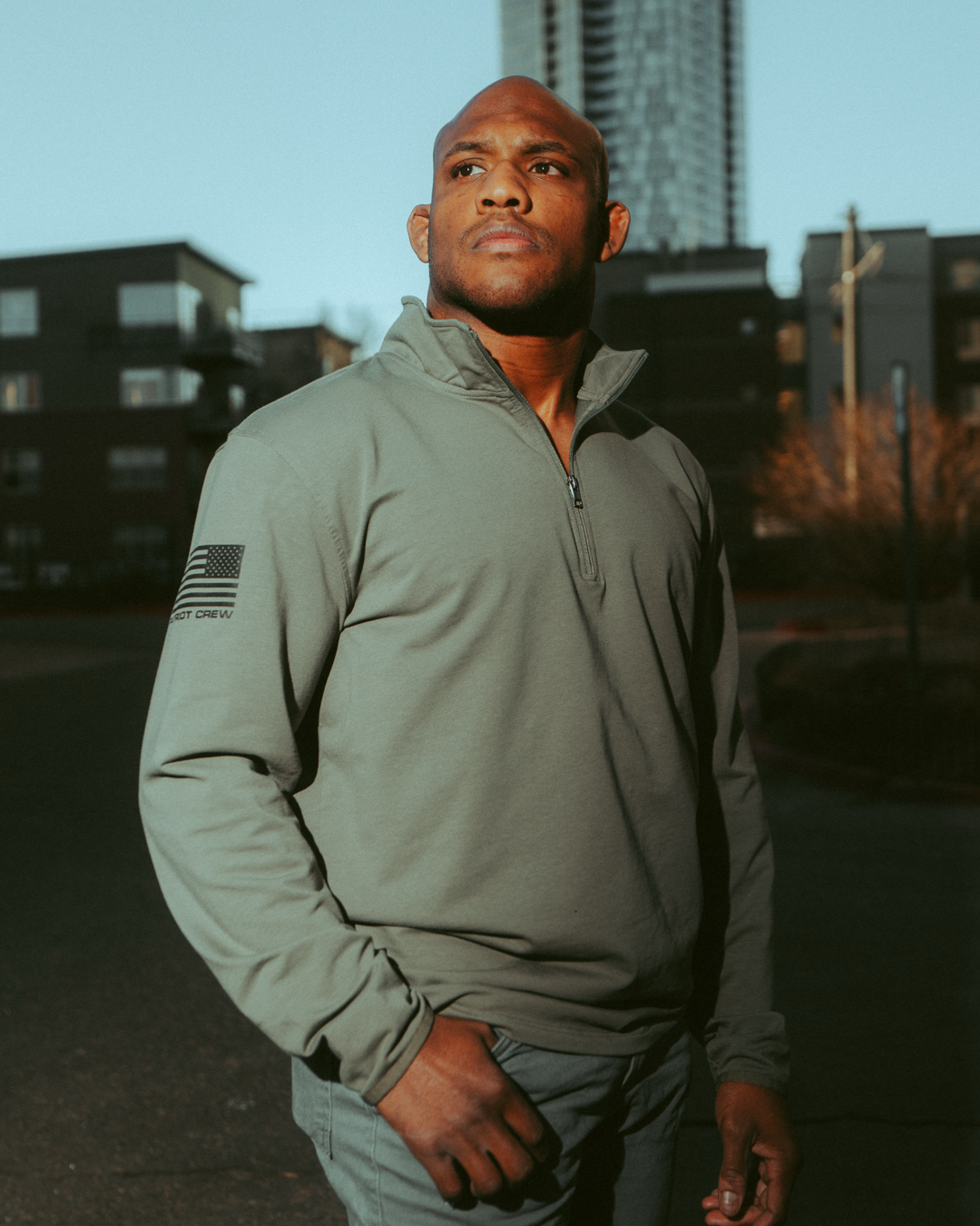 "Essentials" Flag Quarter-Zip (2 Pack)