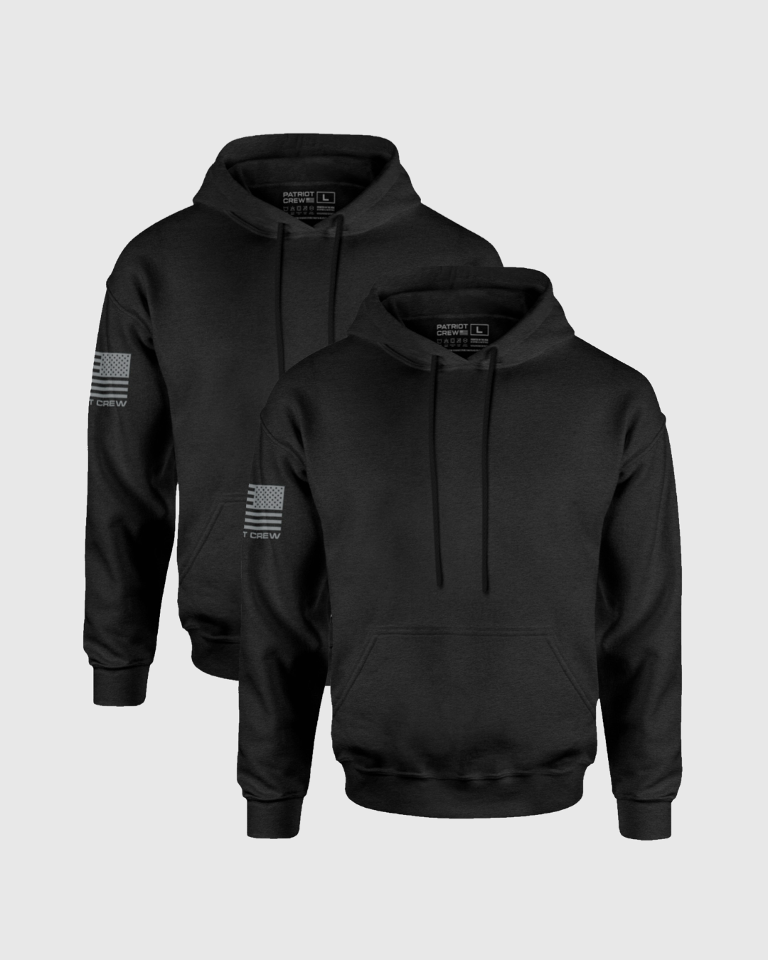 Black Hoodie (2 Pack)