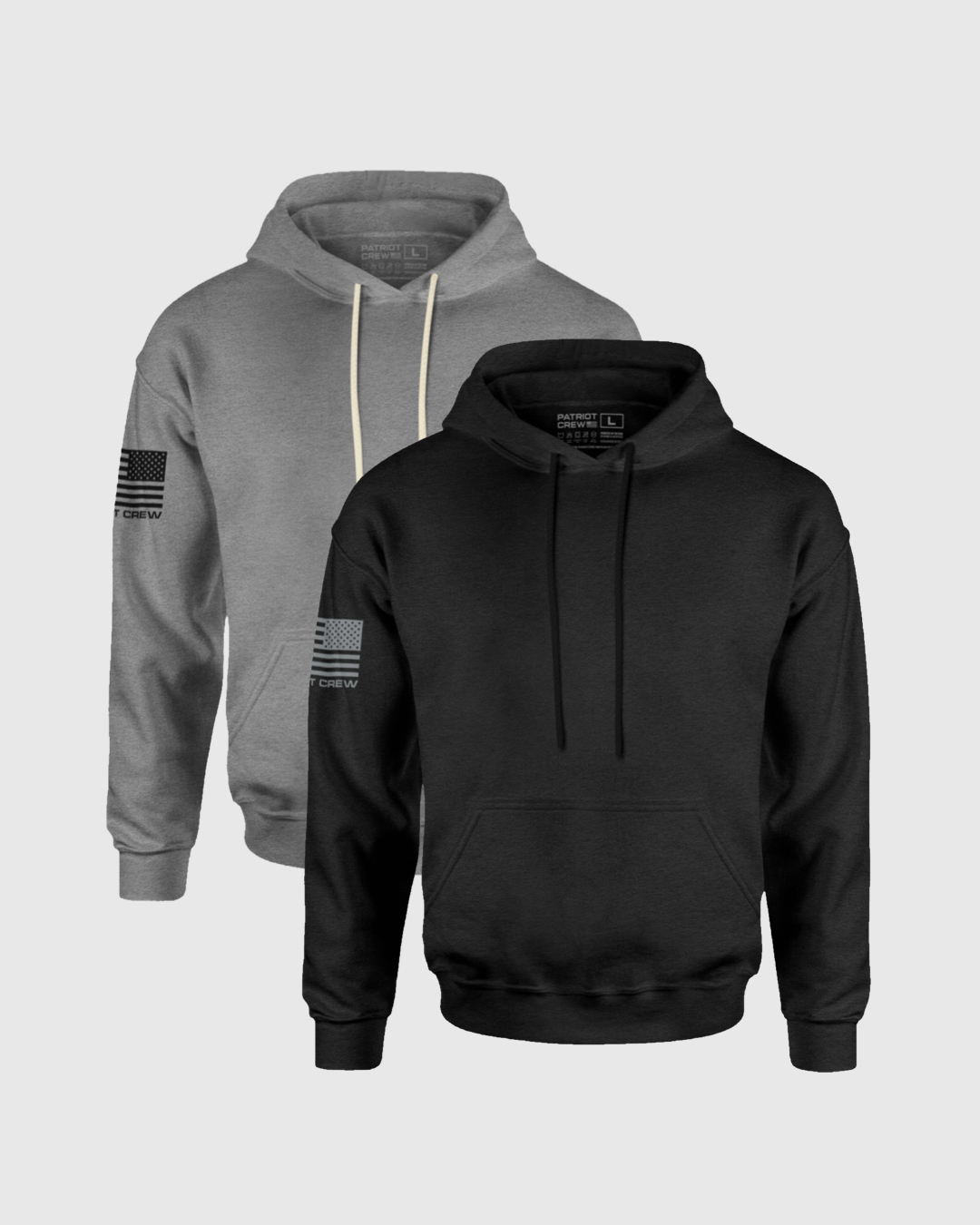 "Carbon" Flag Hoodie (2 Pack)