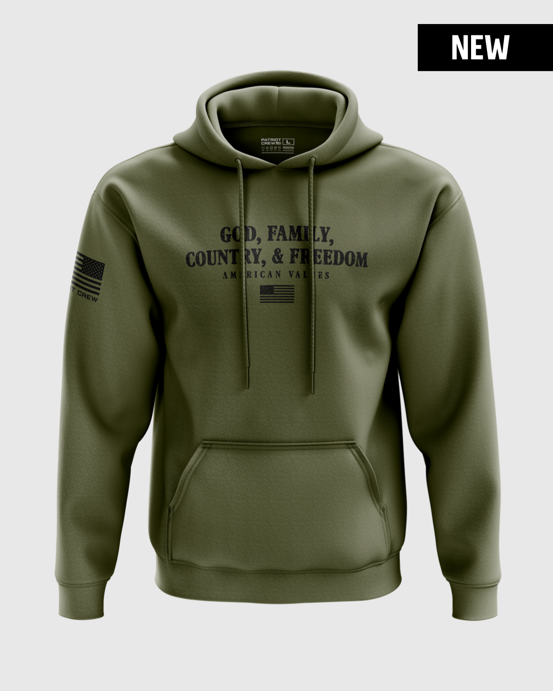 God, Family, Country, & Freedom Hoodie