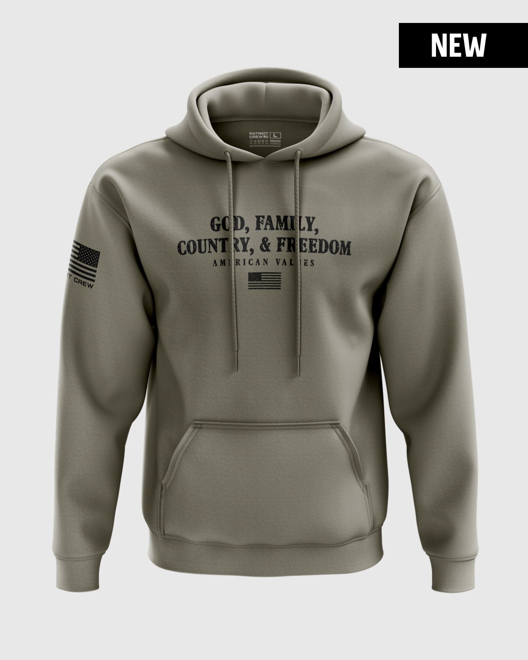 God, Family, Country, & Freedom Hoodie