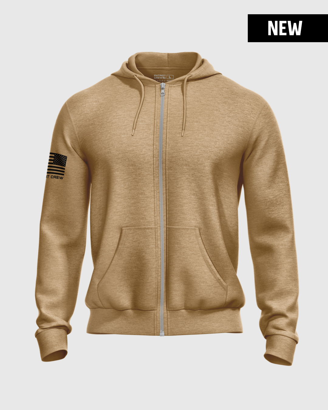 Midweight Full-Zip Hoodie