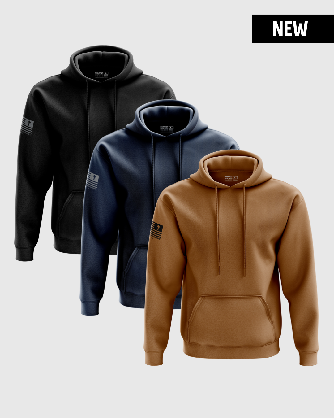 "Faith" Midweight Hoodie (3 Pack)