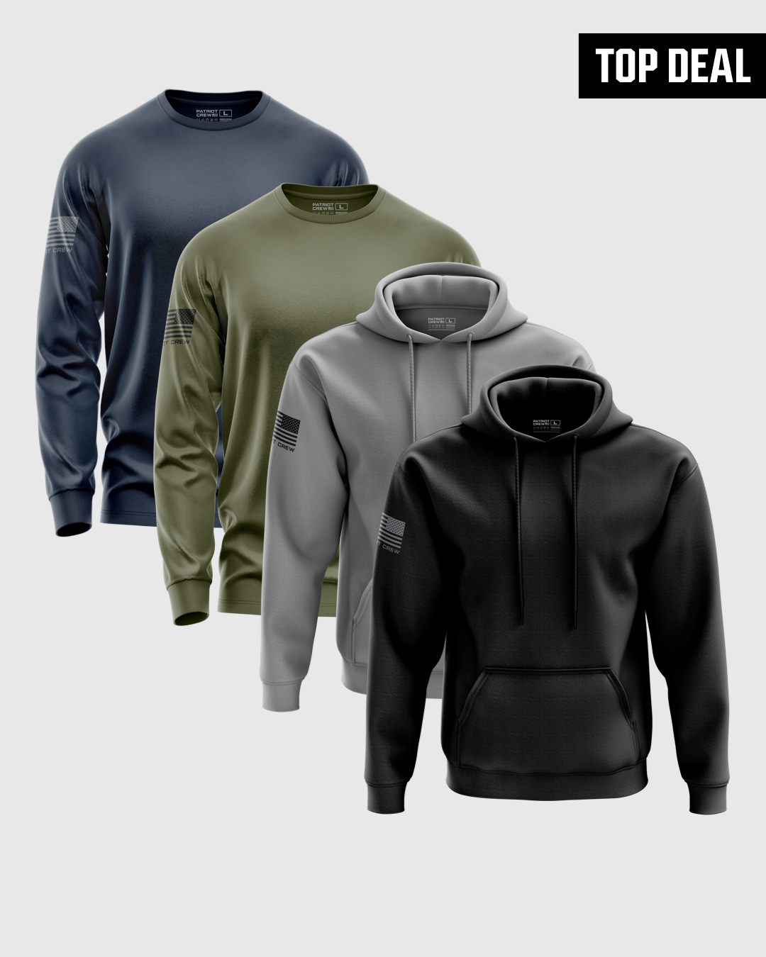 "Cold Ops" Long-Sleeve & Hoodie (4 Pack)