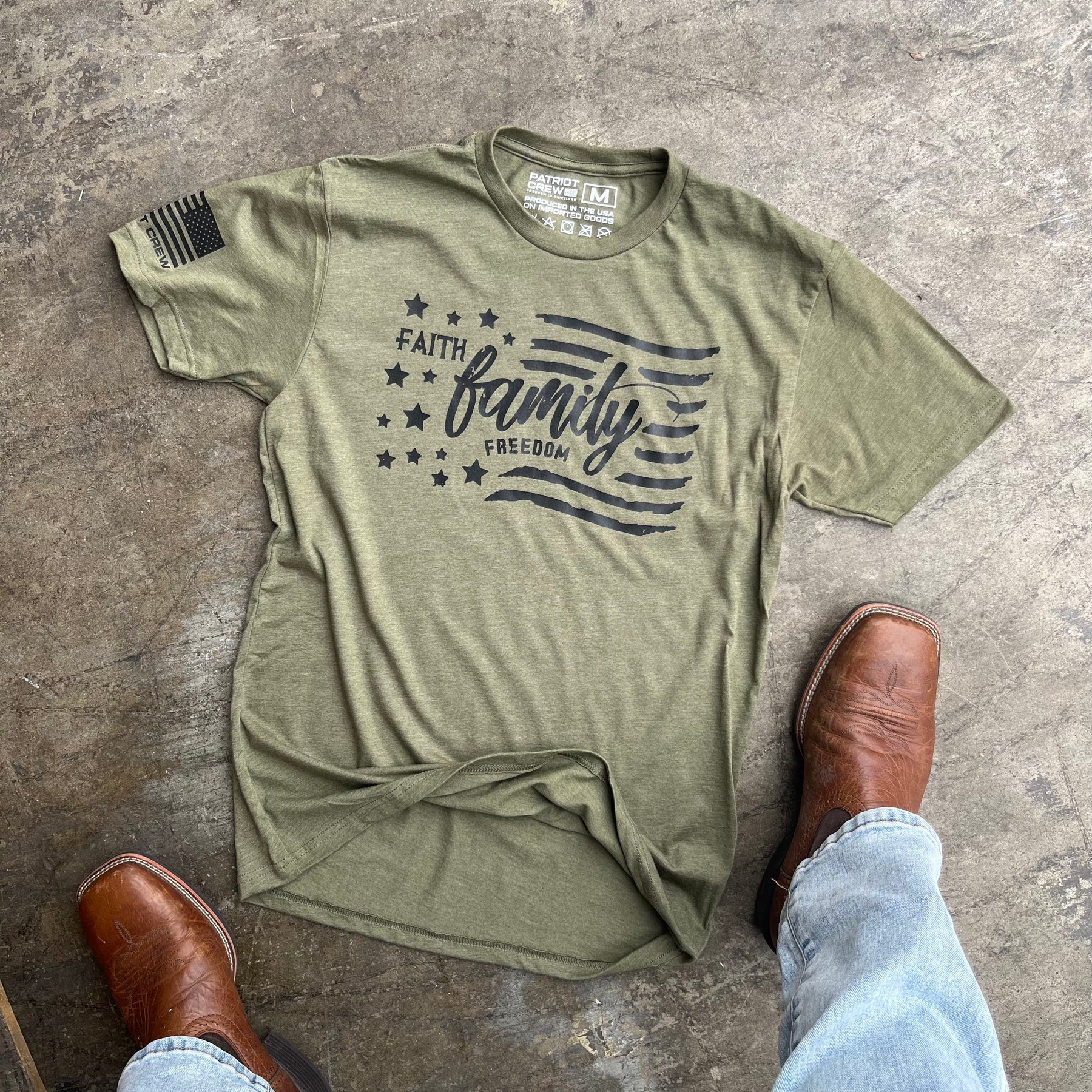 Faith Family Freedom T-Shirt