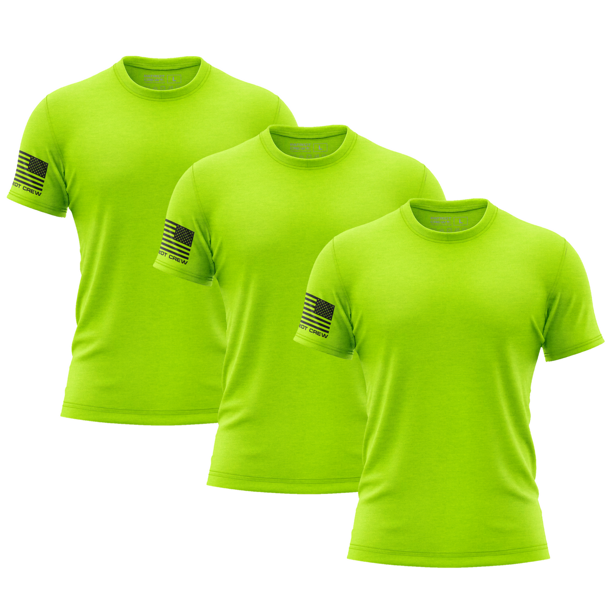 Safety Yellow T-Shirt (3 Pack)
