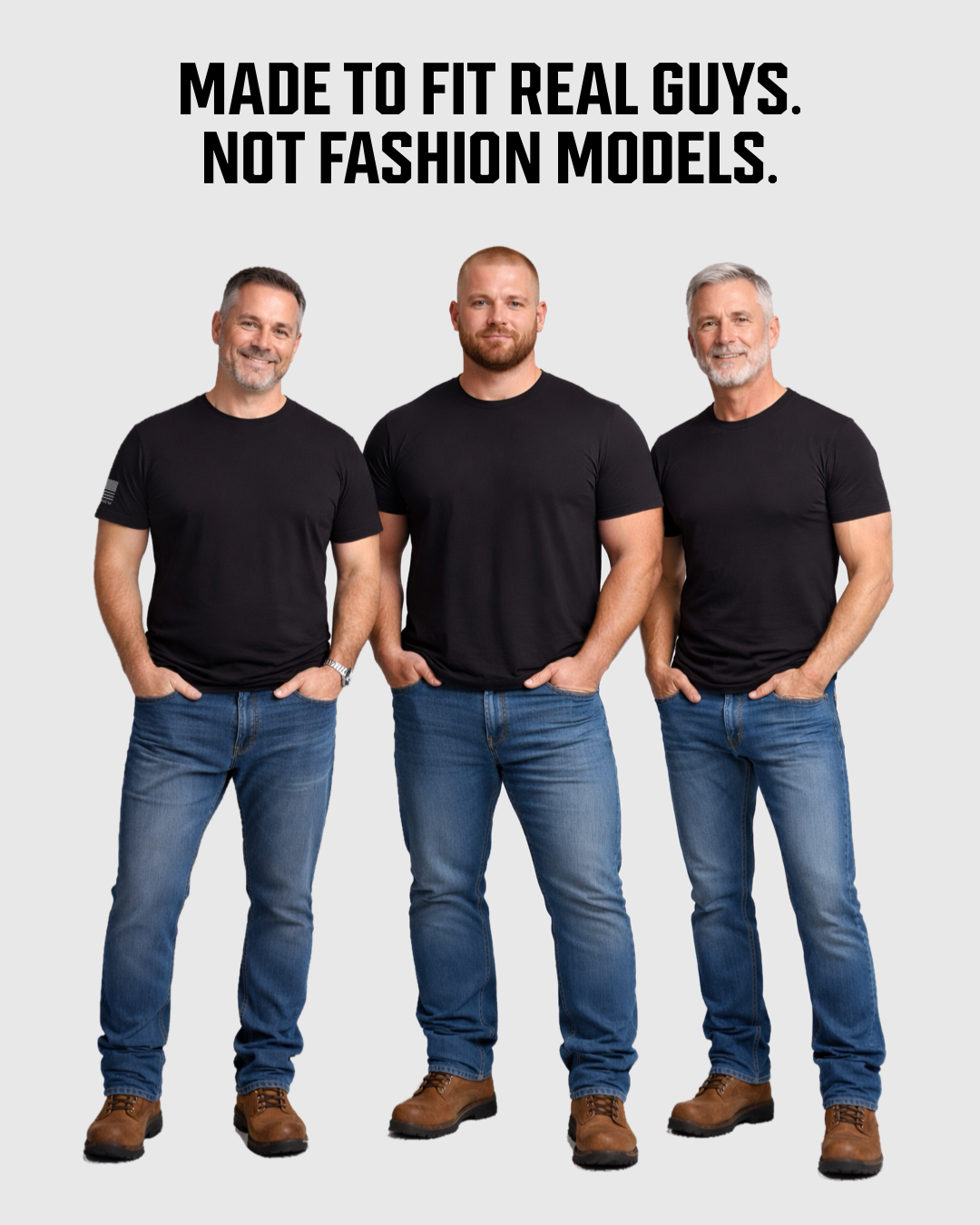 "Essentials" Flag T-Shirt (6 Pack)