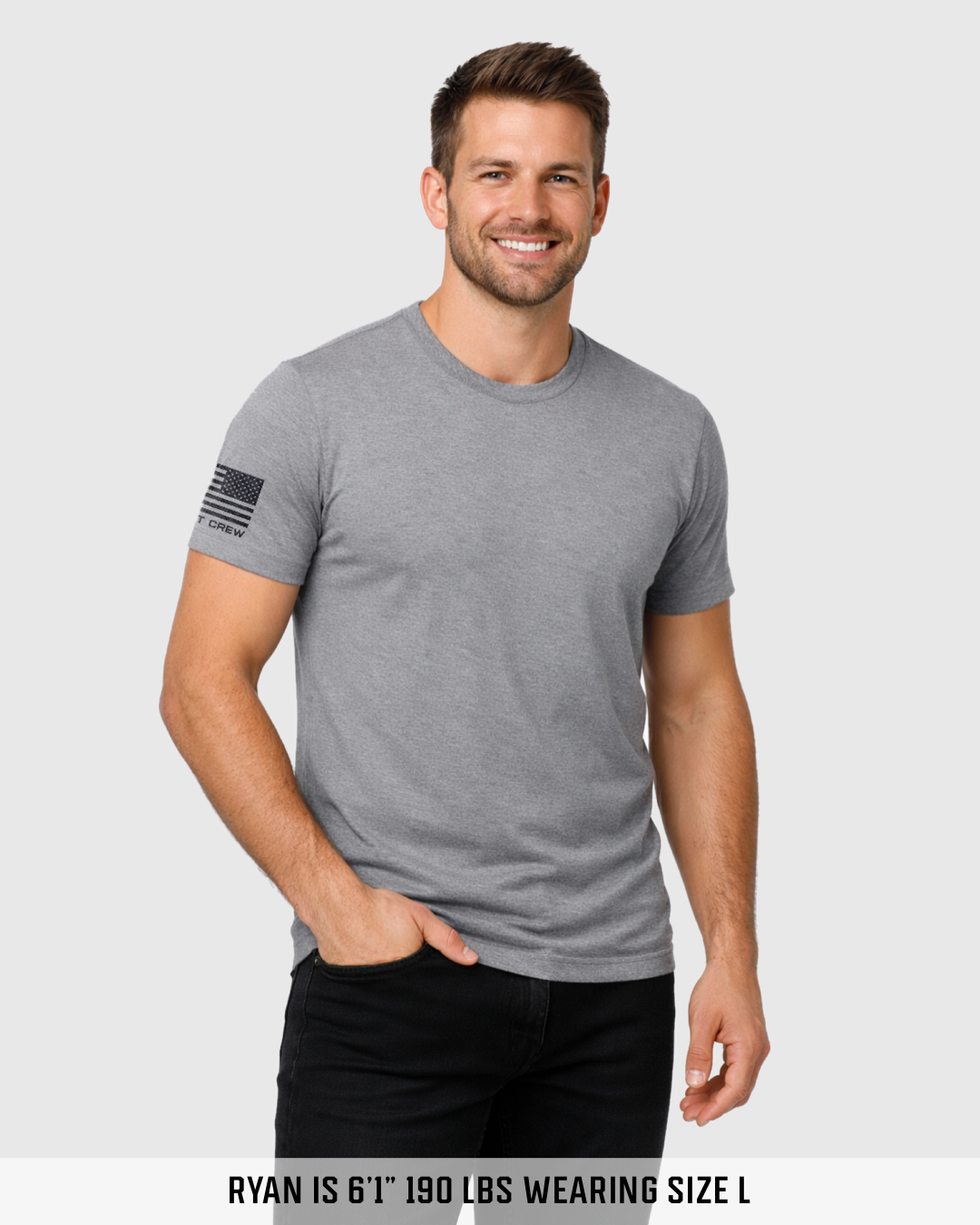 "Essentials" Flag T-Shirt (6 Pack)