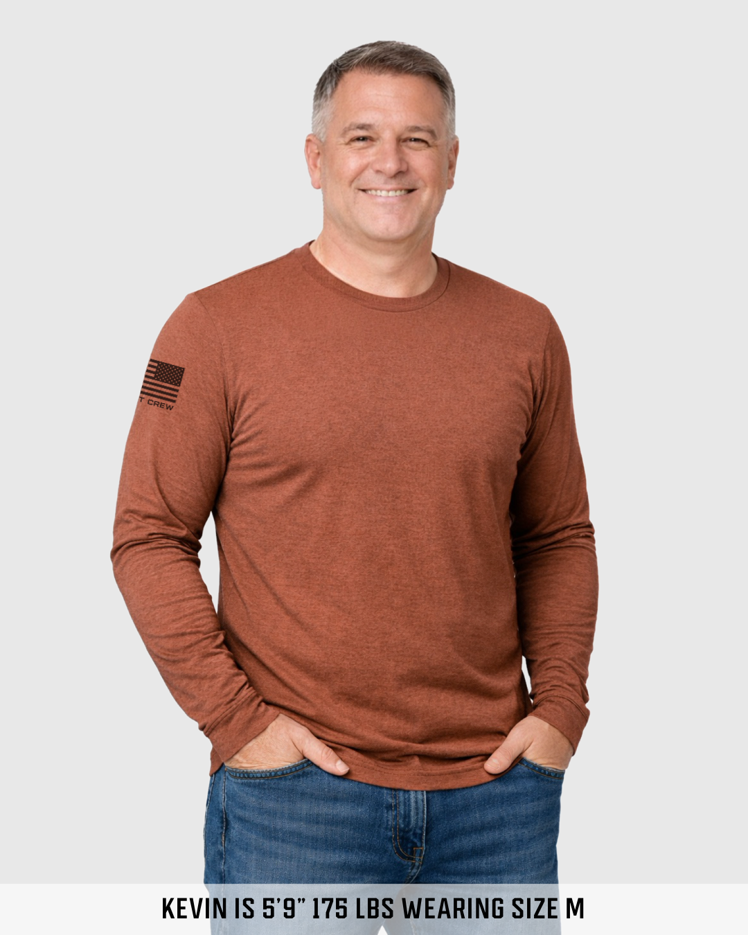 "Rugged" Long-Sleeve T-Shirt (4 Pack)