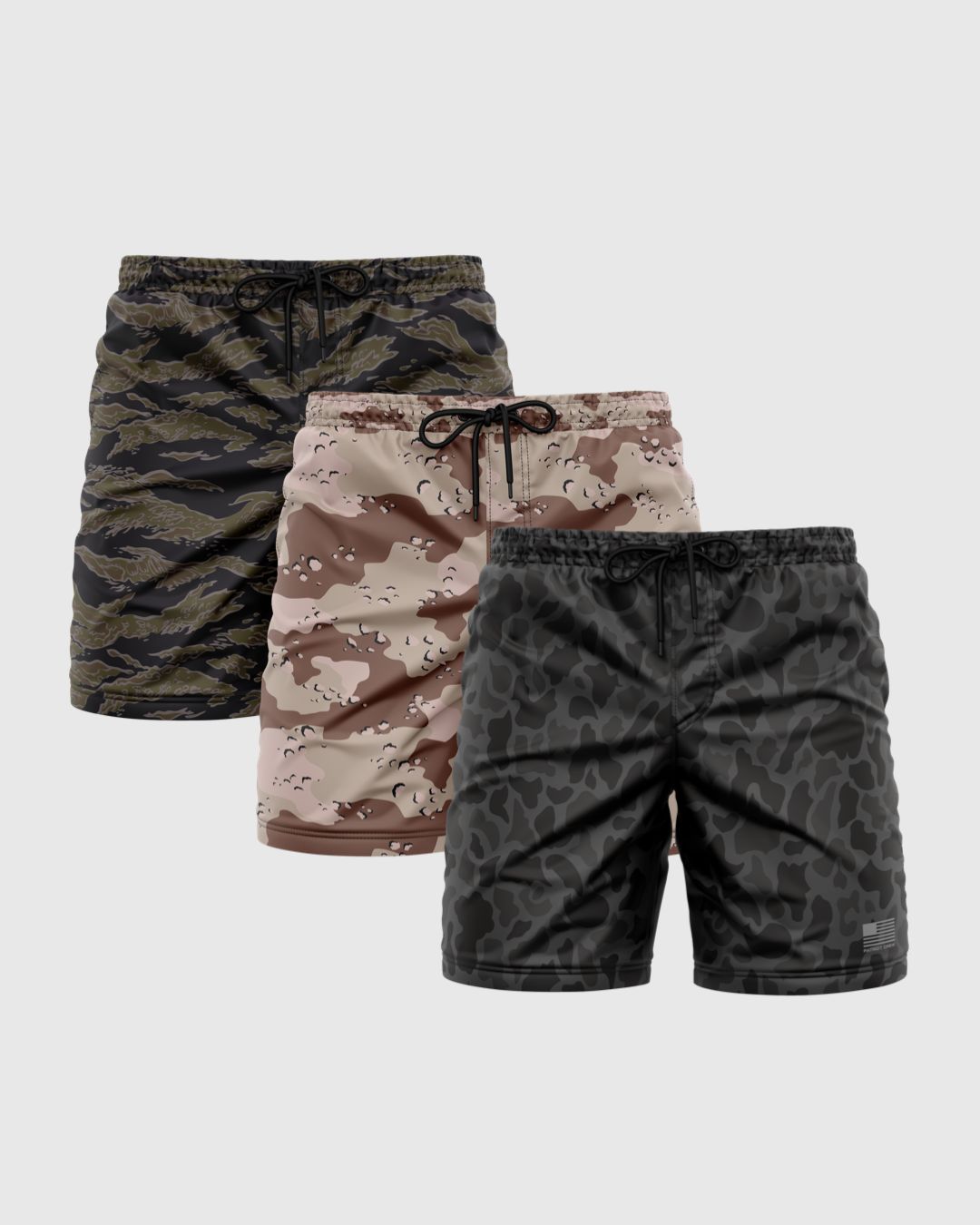 "Camo" Apex Short (3 Pack)
