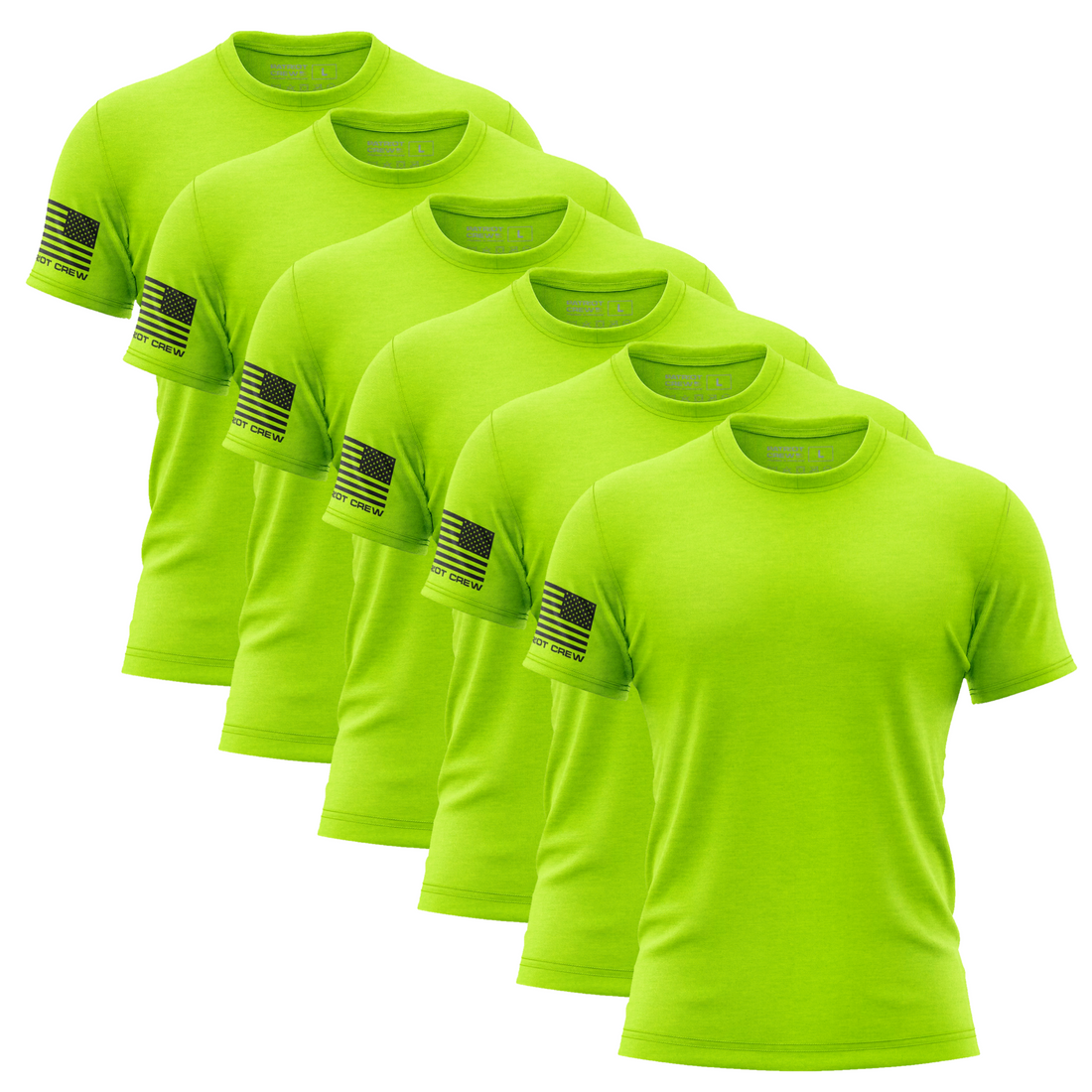 Safety Yellow TShirt (6 Pack)