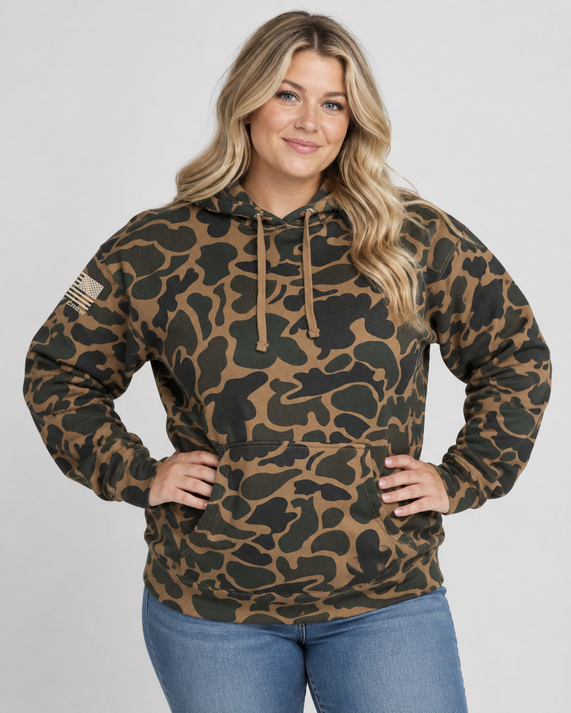 Heavyweight Camo Hoodie