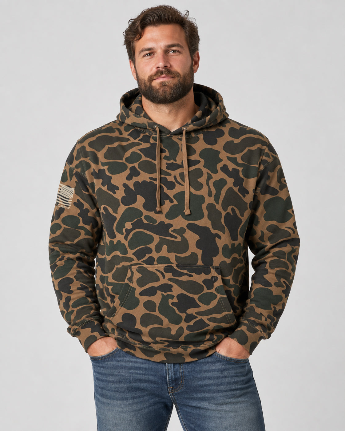 Heavyweight Camo Hoodie