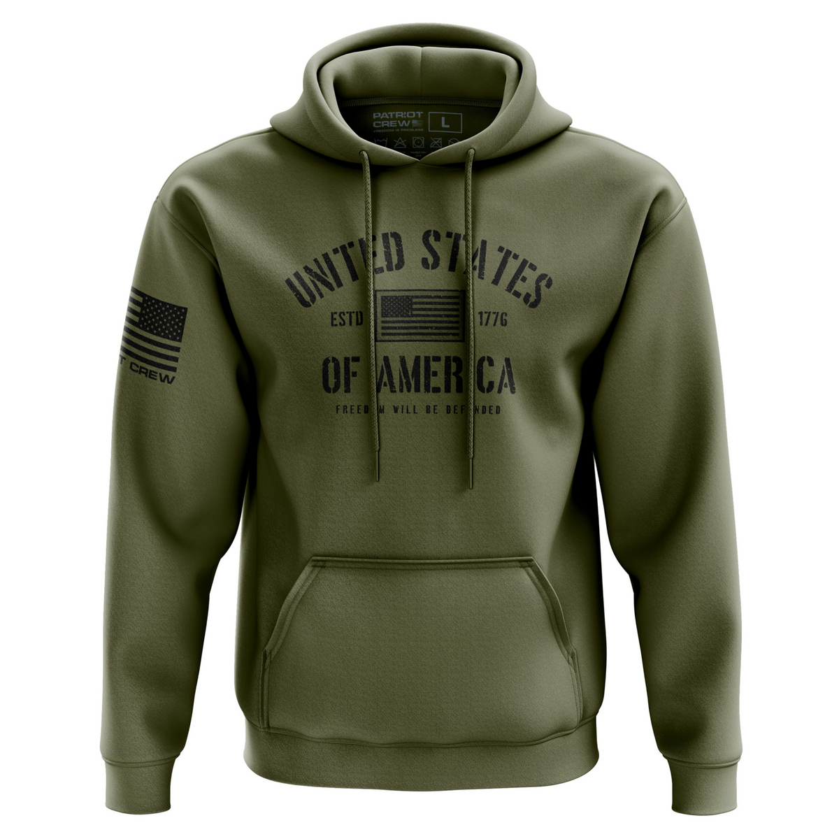 Patriotic Hoodies Sweatshirts Patriot Crew