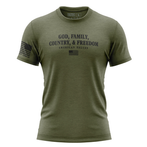 God, Family, Country, & Freedom T-Shirt