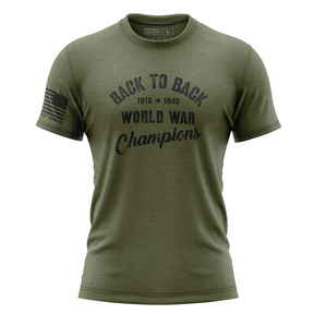 Back To Back World War Champions T Shirt