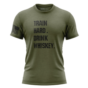 Train Hard. Drink Whiskey. T-Shirt