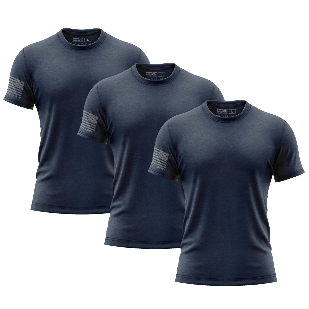 Navy T-Shirt (3 Pack)