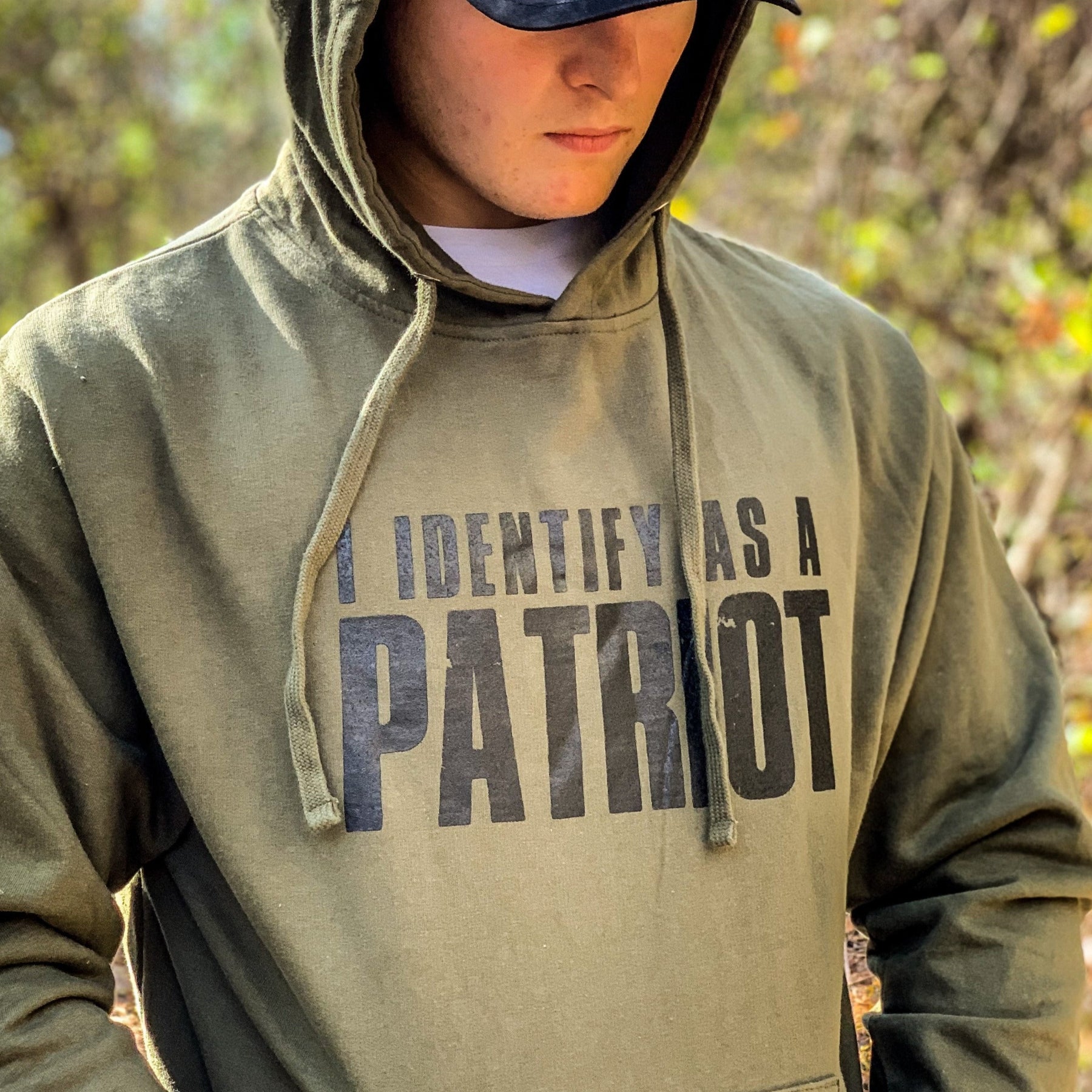 I Identify As A Patriot Hoodie