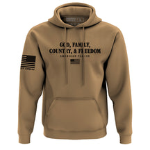 God, Family, Country, & Freedom Hoodie