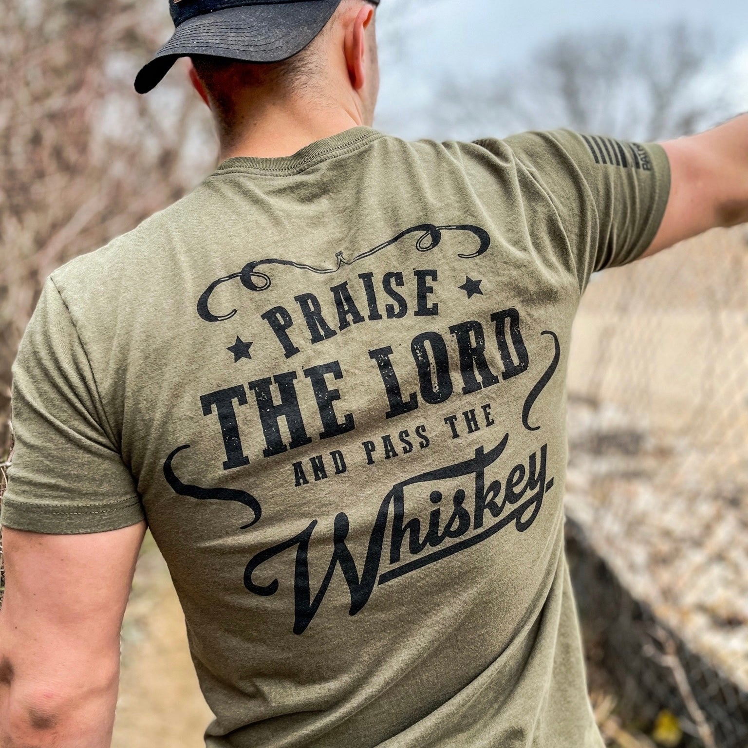 Praise The Lord And Pass The Whiskey T-Shirt