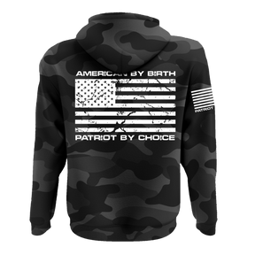 American By Birth Patriot By Choice Hoodie