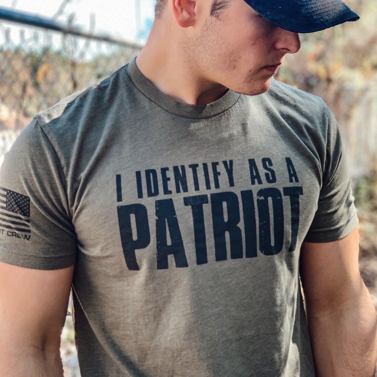 I Identify As A Patriot T-Shirt